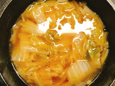 簡単！白菜の中華スープ　99円